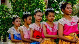 Tänzerinnen in Bangkok