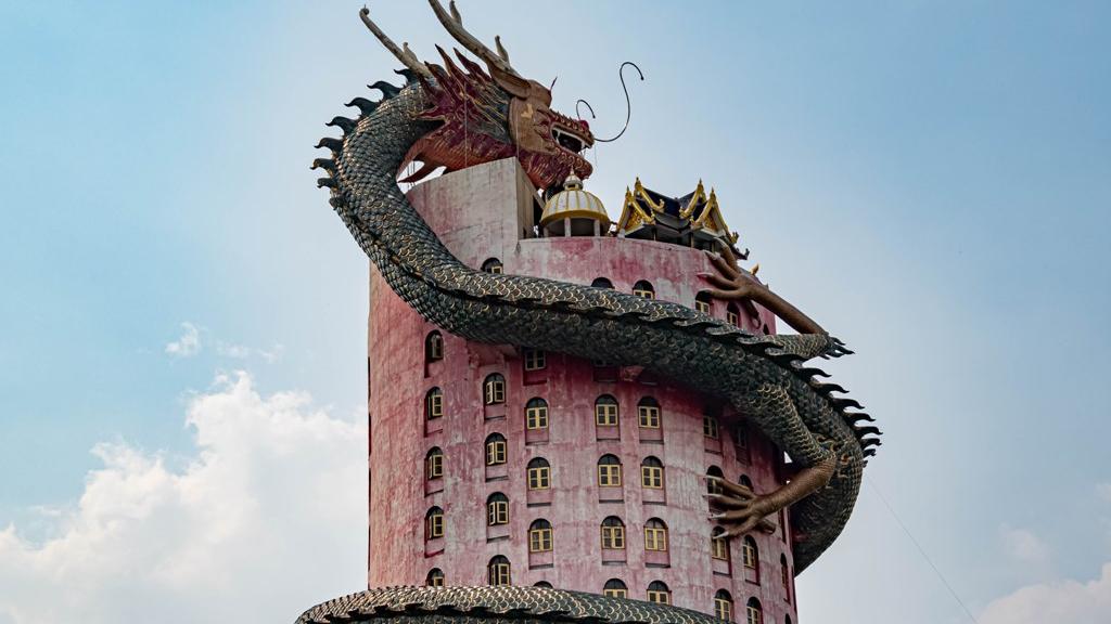 Dragon Temple Wat Samphran