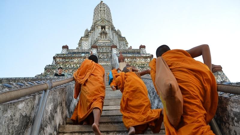 Wat Arun Tempel fo Dawn
